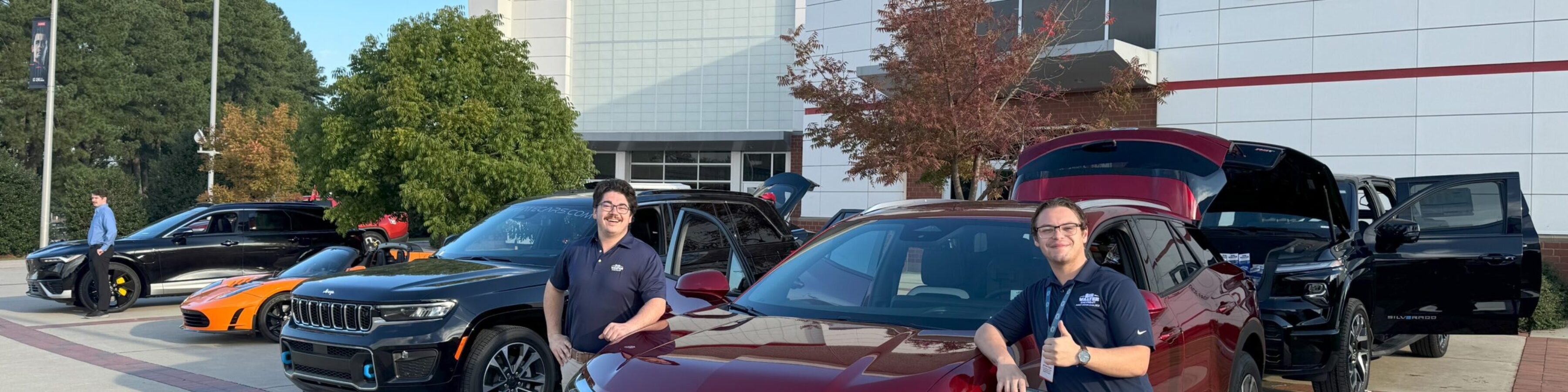 NC State University Football Electric Vehicle Display