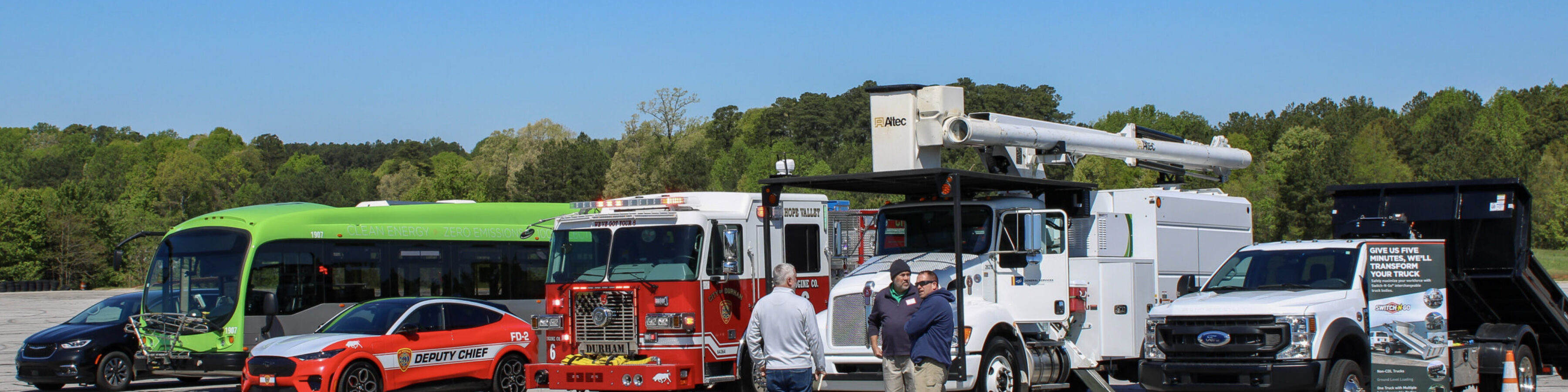 Clean Transportation Demonstration Day | State Highway Patrol Facility